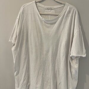 Free People Casual White Tee